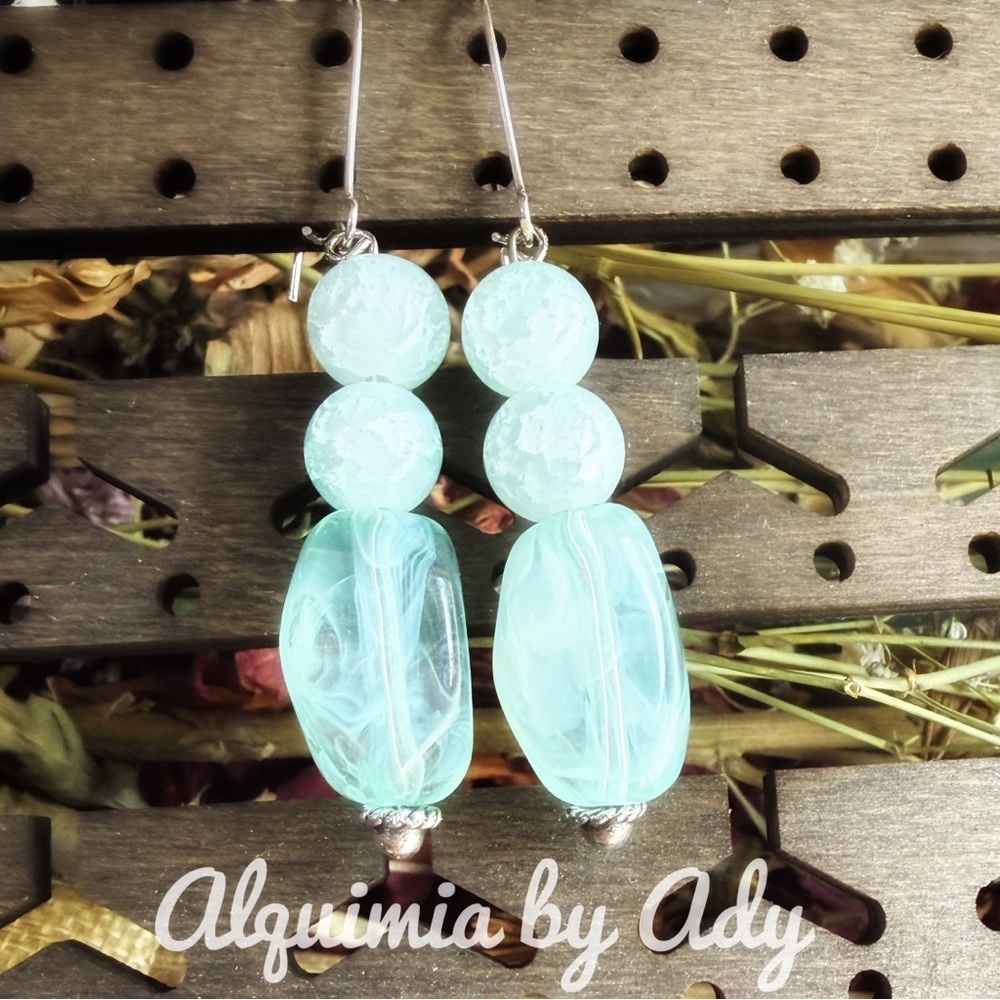 Alquimia Light Aqua Earrings